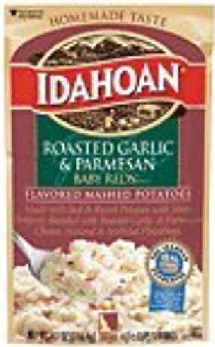 Idahoan Mashed Potatoes Child Reds Roasted Garlic & Parmesan 4.1 oz