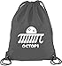 Produktbild Shirtstreet24, Octopi, Turnbeutel Rucksack Sport Beutel, Größe: onesize,Dunkelgrau