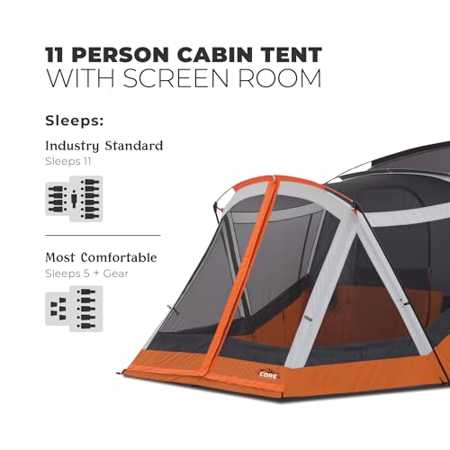 CORE 11 Person Cabin Tent