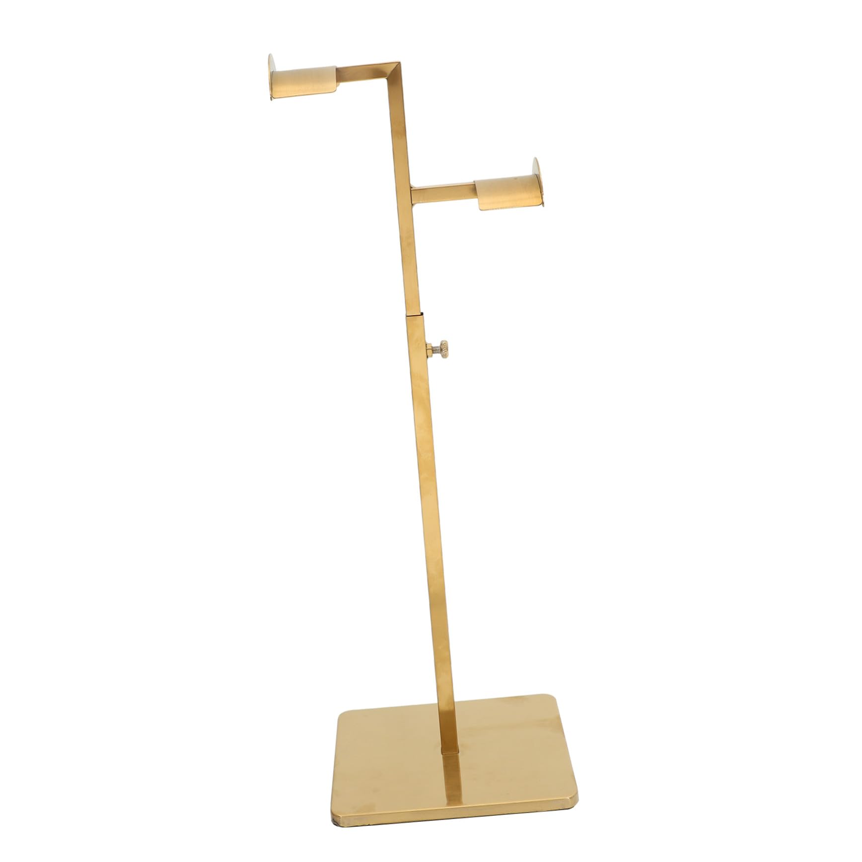 Présentoir à paquet en acier inoxydable pour boutique et placard chic