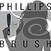 Phillips Brush Co Light Touch 8 Hair Brush - Twin Beaded Nylon Bristles, Black Hairbrush for Styling, Detangling Professional & At Home Use