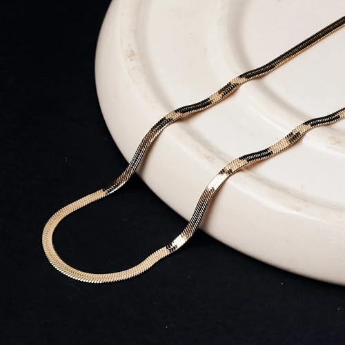 Image of Salty Alpha Anti Tarnish Neck Chain for Men | Stylish Necklace | Jewellery Accessories for Boys | Minimal Jewelry | Gifts for Boyfriend & Husband | Gift for Diwali, Christmas, Marriage, Birthday