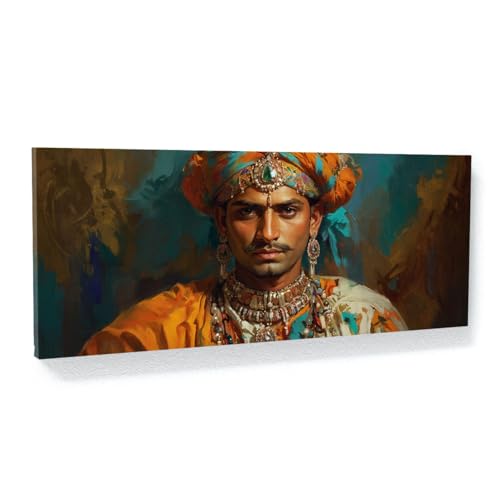 Sense Canvas Indian Regal Rajasthani Majesty 1 Canvas Art -