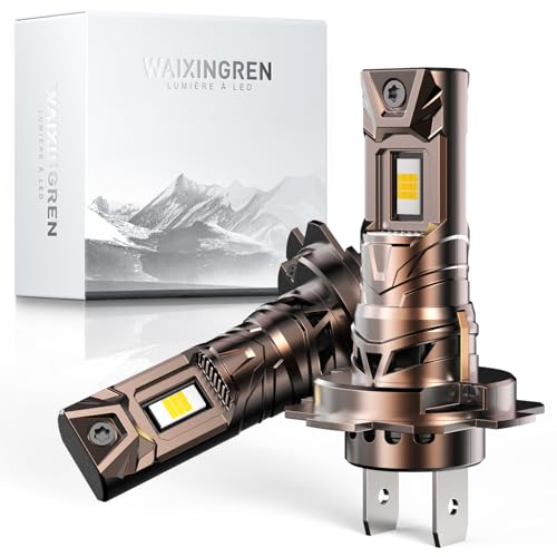 WAIXINGREN Ampoule H7 LED 32000LM, 100W 6500K Lumière...