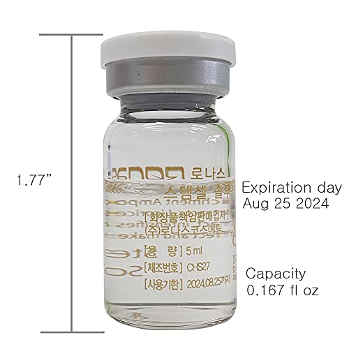 Ronas Stem Cell Solution. Advanced Anti Aging Formula. Best Anti Aging Serum. Plant Stem Cells Rejuvenate Your Skin. Use Beautysalon Of Korean. 0.16Oz 10Vial #TOP3