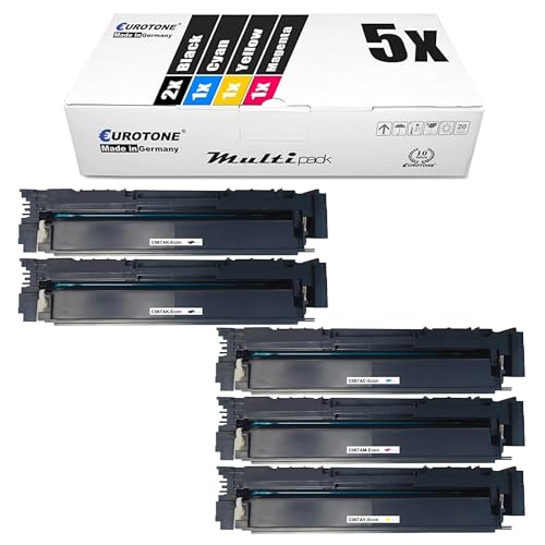 Toner Canon 067 i-SENSYS MF657Cdw LBP633Cdw, recharge encre laser CMJN Eurotone de haute capacité