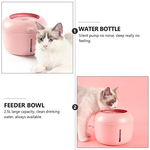 Fonte de Água para Gatos e Cães Balacoo Alimentador Automático para Animais de Estimação Silencioso