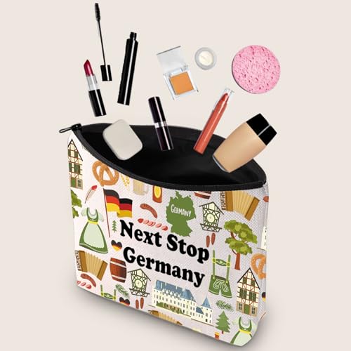 JXGZSO Germany Trip Zipper Bag