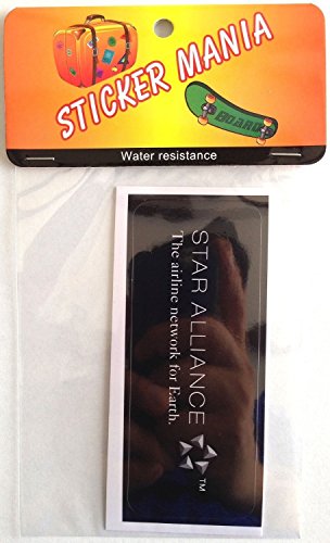 Autocollant Star Alliance en papier imperméable haute adhérence