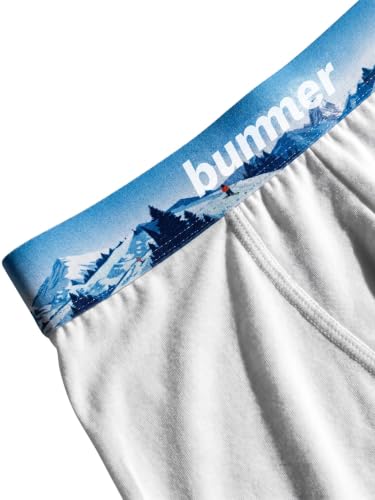Image of Bummer Printed Micro Modal Trunks Underwear for Men - Ultra Soft & Breathable, 3 Times Softer Than Cotton, Anti-Bacterial, Stretchable for Ultimate Comfort & Style, Pack of 1 (A Shark Tank Product)