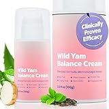 Fearless Fertility | Progesterone Cream for Women 2000mg per Bottle | Organic Wild Yam Cream | Progesterone for Hormonal Balance & Menstrual Support | Menopause Relief | Made in USA | 3.3floz-100g