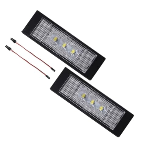 Kit de luz de matrícula trasera compatible con BMW F20 Hatchback 5D