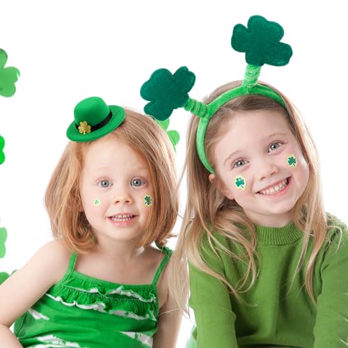 Chapeau St Patrick FOIMAS léger et confortable avec trèfle traditionnel