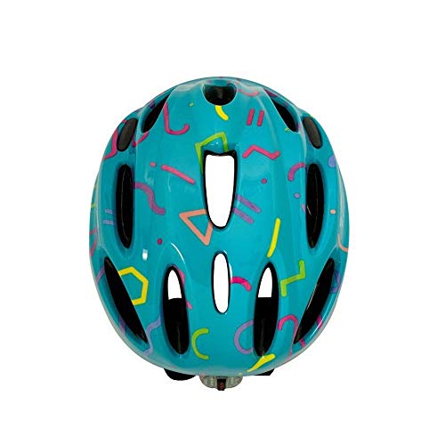 Capacete para Ciclismo Infantil Tamanho P 48/53 cm Led Traseiro Tsw (Azul)