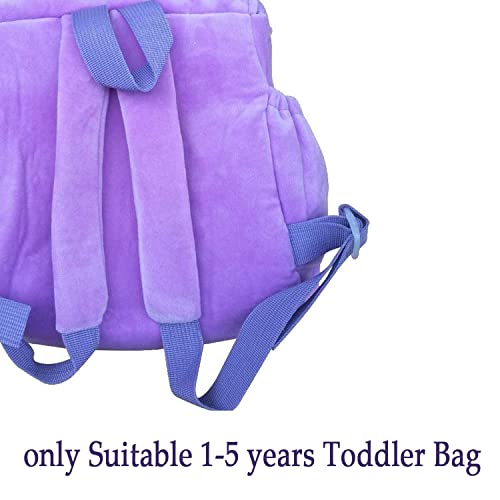 Ycztxsjt Backpack Stuffed Toys，Purple Explorer Soft Plush Backpack，For Backpacks Toys Stuffed Toys Toddler Gifts(Style A) #TOP2