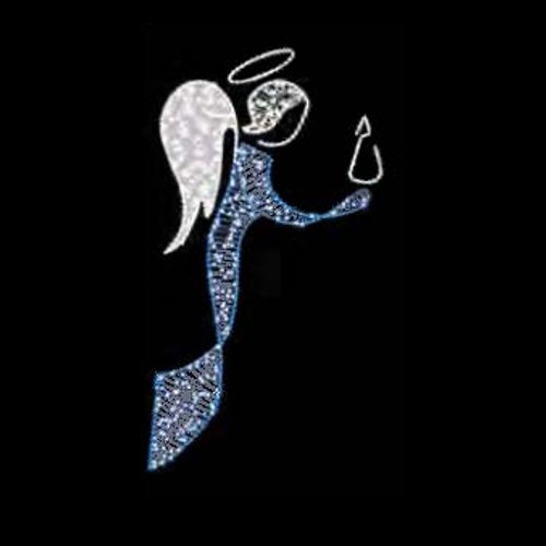 Prilux motivos - Motivo angel vela azul