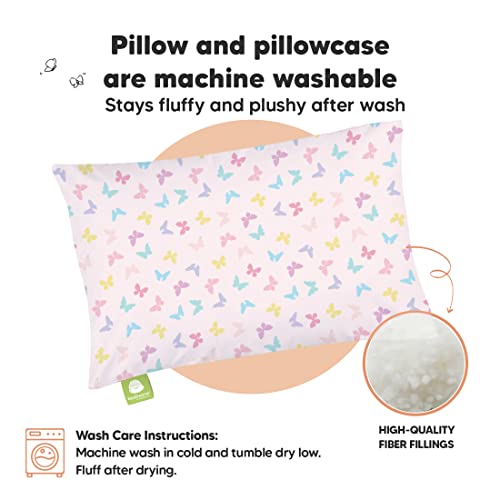 image for KeaBabies Toddler Pillow with Pillowcase - 13x18 My Little Dreamy Kids