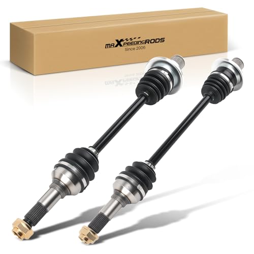 maXpeedingrods Pair (2) Rear CV Axle Shaft Assembly for Yamaha Rhino 450 2006-2009, Rhino 660 2004-2007, Left and Right Side, Replace# 5UG-F530W-00-00, 5UG-F530W-00-00