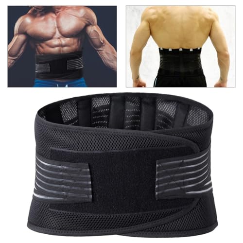 Protector de cintura elástico y transpirable con soporte lumbar 7