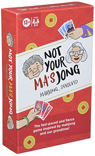 Jeu de cartes Mahjong familial, le cadeau idéal pour ados et adultes