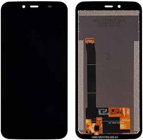 LCD Display Compatible with Blackview BV5500 Plus/BV5500 Por (Black) Touch Screen + Tools