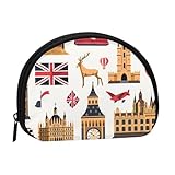 Transportez librement : taille : 12 x 5 x 9 cm ; c'est un petit porte-monnaie pour femme. Ou convient pour les petits sacs de maquillage. À transporter dans votre poche, sac à main ou sac à dos, ce mini format offre commodité et portabilité.