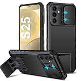 Ajuste Perfecto: Compatible con Samsung S25 Ultra 5G carcasa Puertos precisos y diseño de botones receptivos para altavoz, pantalla, cámara y puertos, fácil acceso a todos los puertos y conectores