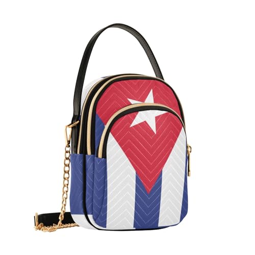 Image of Patriot Flag Cell Phone Purse Crossbody Handbag Durable Shoulder Bag Sturdy Travel Pouch