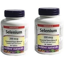 2 Bottles x Webber naturals Selenium, 90 Tablets