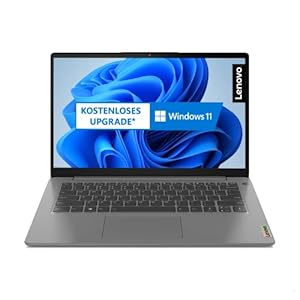 Lenovo IdeaPad Slim 3i Laptop | 14″ Full HD Display | Intel Core i3-1115G4 | 8GB RAM | 256GB SSD | Intel UHD Grafik | Win10 Home S | QWERTZ | grau