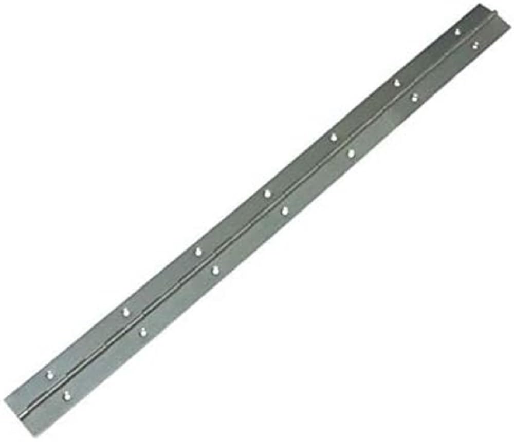 Amig - Piano Hinge, Silver Matte, 600 x 32 MM