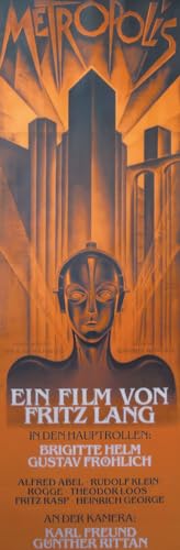 Póster de la película 'Metrópolis' (51,5cm x 157cm)