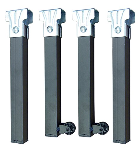 Imex El Zorro, Juego 4 Patas Somier con Ruedas, Metal, Neutro, 250 x 30 x 30