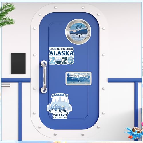 Imanes decorativos Alaska Cruise HemerVows pack 4 miniatura 6