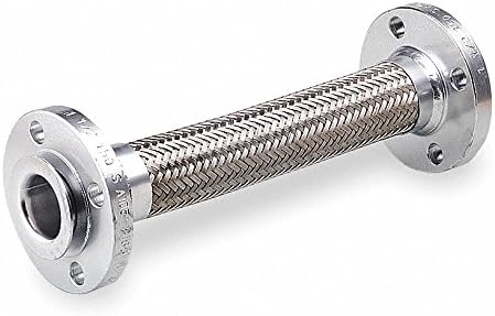 Flexible Metal Hose, 12"L x 2" dia., 321 Stainless Steel - G200FXFL120