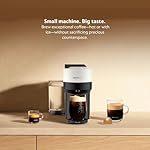 Nespresso Vertuo Pop+ Coffee and Espresso Maker by Breville with Milk Frother, Coconut White - Image 2