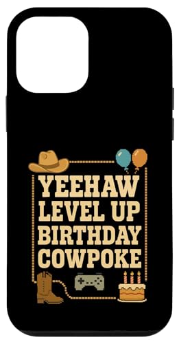 Yeehaw Gamer Birthday Level Up Western Humor for All Cowpoke