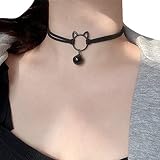 Xanorrg Collar Catcher Catcher Para Mujeres Campisas Choker Cadera Clavícula Goth Cute Collarbone Colgante