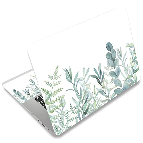 Image of DINKY Laptop Skin Sticker Decal, 12 inch 13 inch 13.3 inch 14 inch 15 inch 15.4 inch 15.6 inch Laptop Universal Reusable Vinyl Skin Stickers Cover Art Decal Notebook PC Personalized Protector-Plants