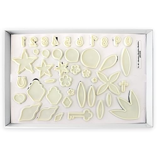 JEM Cutters Gum Paste Cutter Set - Flower Assortment 2