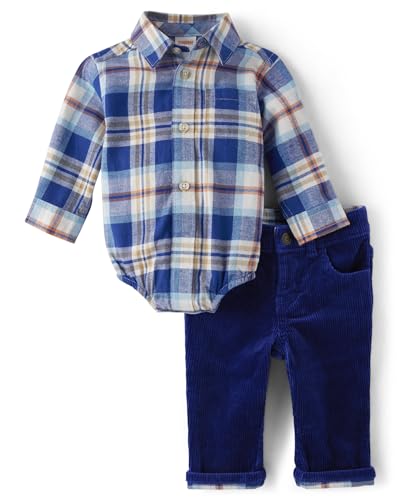Image of Gymboree baby-boys And Newborn 2 Piece Special Occasion Outfit, Top and Pant Set
