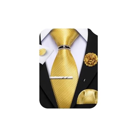 Ailisus Golden Yellow Tie Set Cover