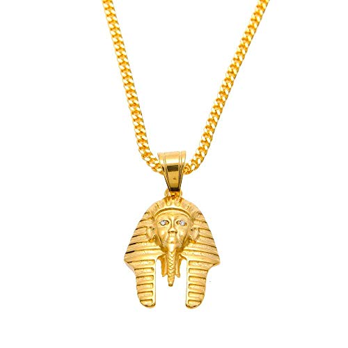 Collier Pharaon égyptien pour briser la monotonie d'un style avec un bijou en or