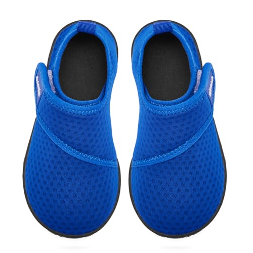 Toddler Boys' Girls' Water Shoes: Quick Dry, Non-Slip, Aqua Shoes - Blue, Medium4
