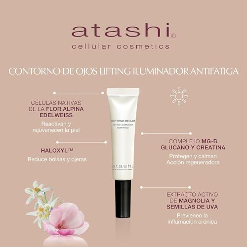 Atashi - Cofre Ritual No Make Up-Make Up - DD Cream Beige (50ml) + Contorno de Ojos Iluminador (15ml) + Exfoliante Radiant Skin (40ml) + Esponja Maquillaje. - imagen 3