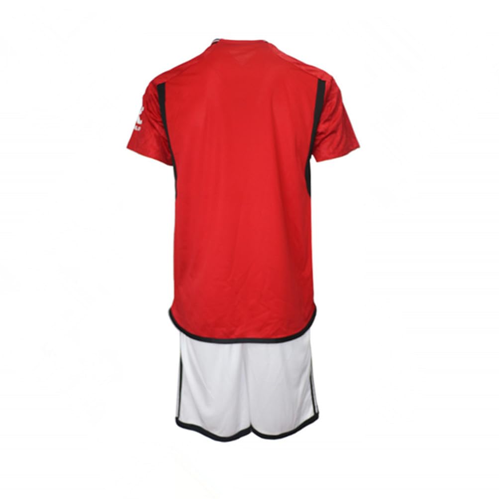 Custom Any Name Number 2023-24 FC Kids Soccer Jersey Mens Personalized Boys Football Shirt Youths Uniforms Mancheste-u-home 3-16 Years