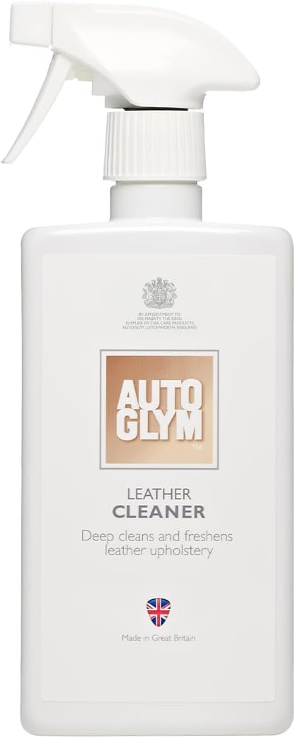 Leather Cleaner, 500ml - Car Leather Cleaner Deep Cleans and Freshens Automotive Leather Upholstery