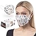 HARD 20 Stück FFP2 Atemschutzmaske, Made in Germany EN 149:2001+A:2009 zertifizierte Masken, Antibakterielle Kupfer Nano Technologie, filtert 99,5%, Einzel in PE-Beutel Mundschutzmaske - Floral
