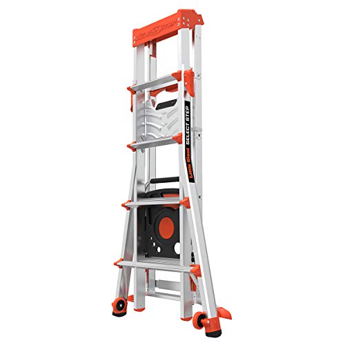Little Giant Ladders, Select Step With Airdeck Accessory, 5-8 Foot, Stepladder, Aluminum, Type 1A, 300 Lbs Weight Rating, (15125-001) #TOP2