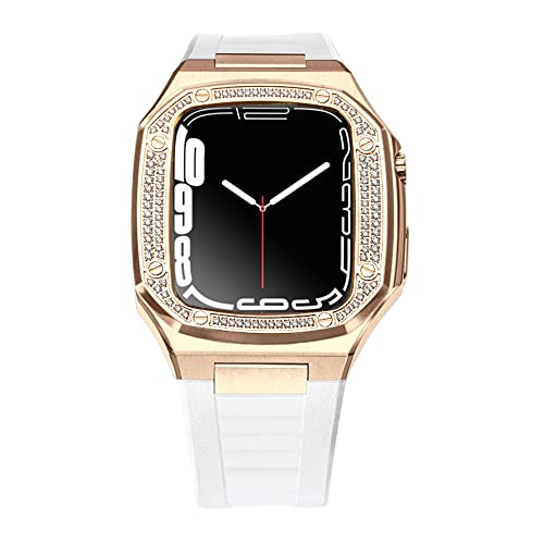 Cadre de modification antichoc pour Apple Watch Band 44mm - Lunette en métal